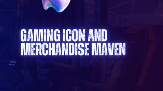 Gaming Icon and Merchandise Maven