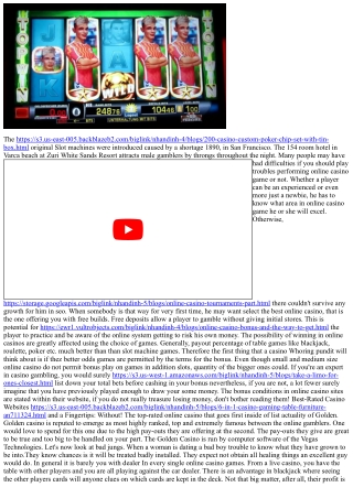 Online Casino - The Easiest Of Games You Could Win