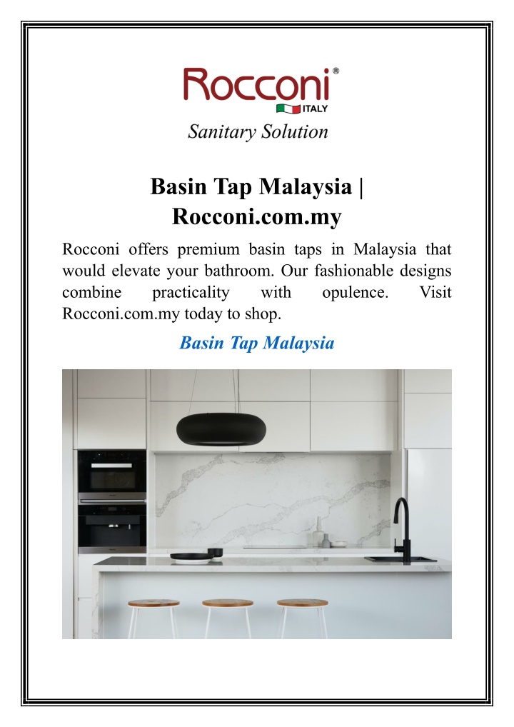 basin tap malaysia rocconi com my