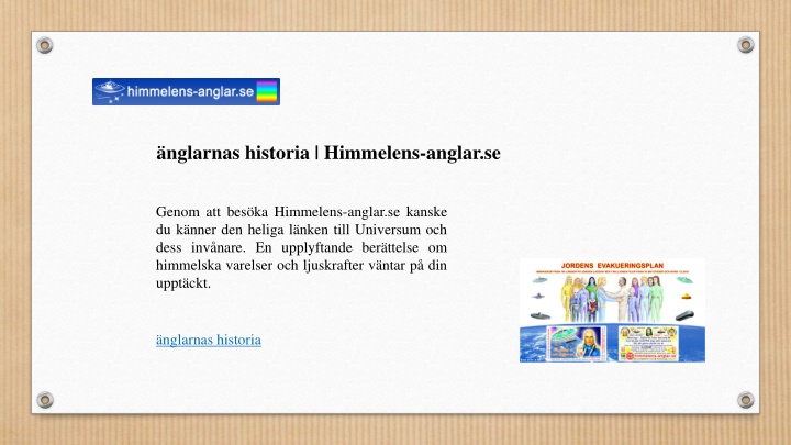 web logo himmelens anglar se