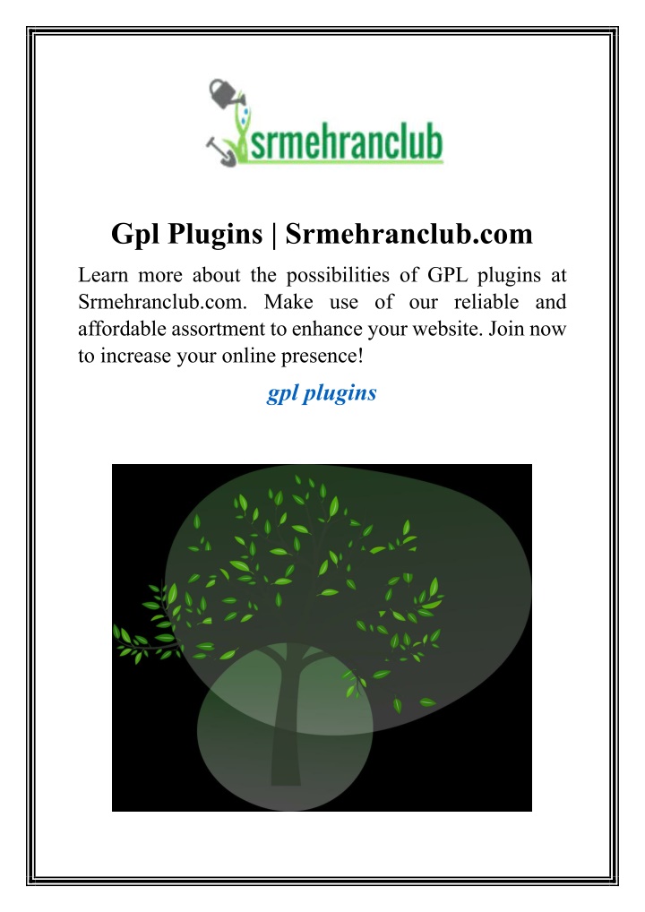 gpl plugins srmehranclub com