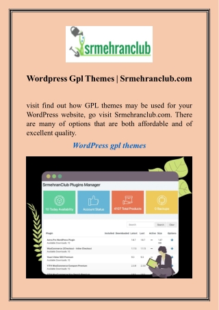 Wordpress Gpl Themes  Srmehranclub.com