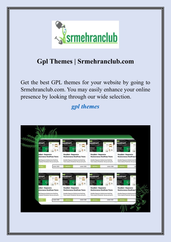 gpl themes srmehranclub com