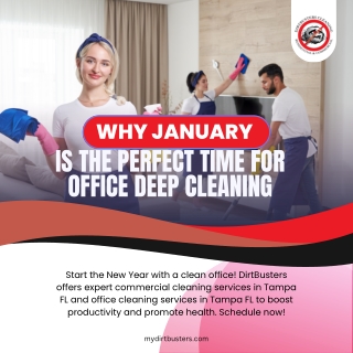 Why January Is the Perfect Time for Office Deep Cleaning
