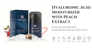 Hyaluronic Acid Skin Moisturizer with Peach Extract