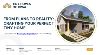From Plans to Reality: Crafting Your Perfect Tiny Home