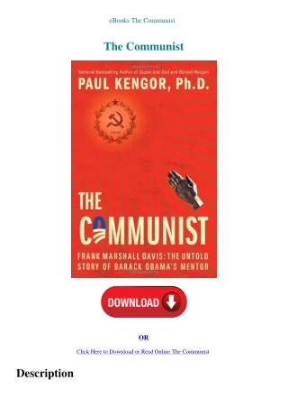 eBooks The Communist
