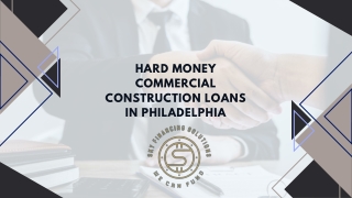 Hard Money Commercial Construction Loans In Philadelphia