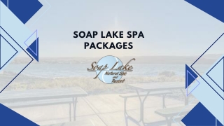 Soap Lake Spa Packages