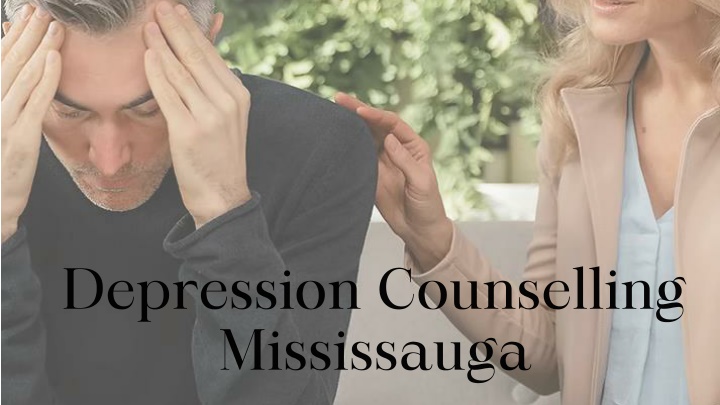 depression counselling mississauga