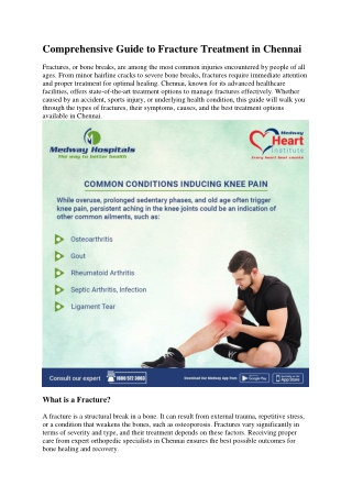 fracture treatment in chennai