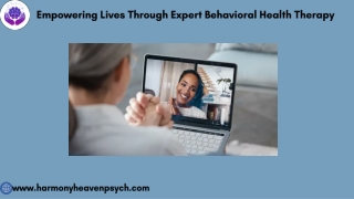 Your Path to Wellness : Behavioral Health Therapy Services