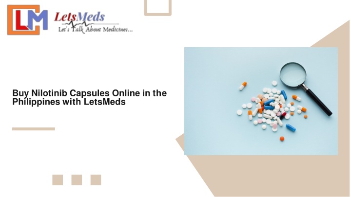 buy nilotinib capsules online in the philippines with letsmeds