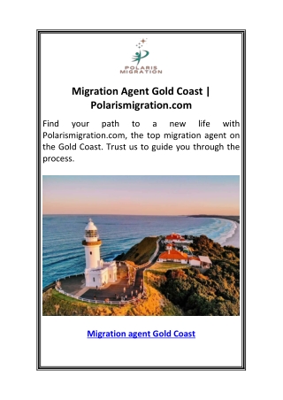 migration agent gold coast polarismigration com