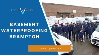 Basement Waterproofing Services Toronto