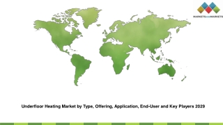underfloor heating market by type offering