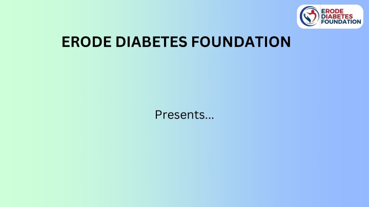 erode diabetes foundation