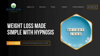 Weight Loss Made Simple with Hypnosis