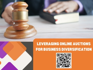 Leveraging Online Auctions For Business Diversification