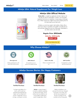 mitolyn supplement official website