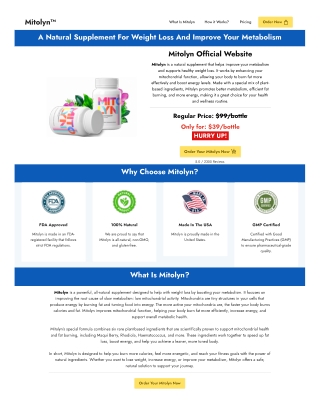mitolyn supplement official website