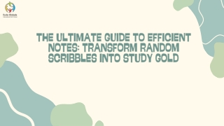 the ultimate guide to efficient notes transform