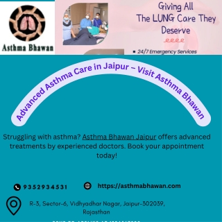 Advanced Asthma Care in Jaipur – Visit Asthma Bhawan