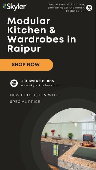 Modular Kitchen & Wardrobes in Raipur 63