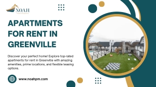 Discover Affordable Apartments for Rent in Greenville