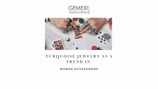 Turquoise Jewelry as a Trend in Women Accessories