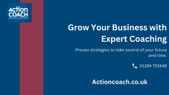 grow your business with expert coaching