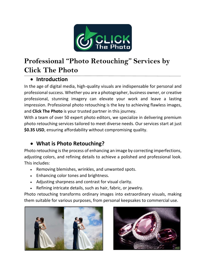 professional photo retouching services by click