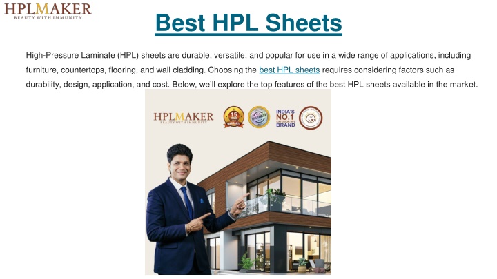 best hpl sheets