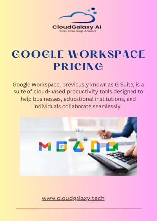 Google Workspace Pricing: Find the Best Plan for Your Business