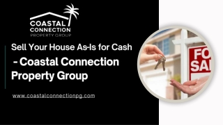 Sell Your Home for Cash with Coastal Connection Property Group