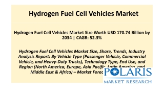 Hydrogen Fuel Cell Vehicles Market