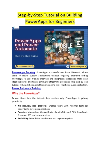 Master PowerApps Training | Power Automate Training