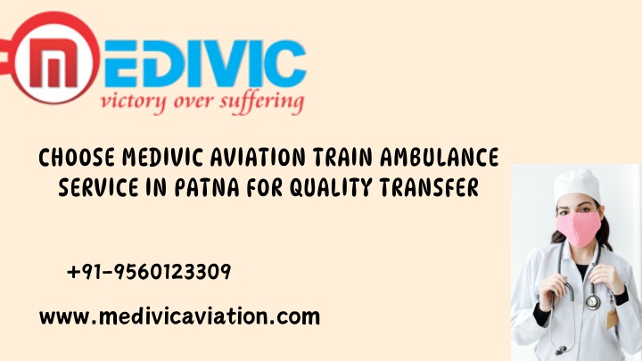 choose medivic aviation train ambulance service