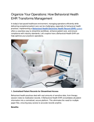 Organize Your Operations_ How Behavioral Health EHR Transforms Management - EMR-EHRS