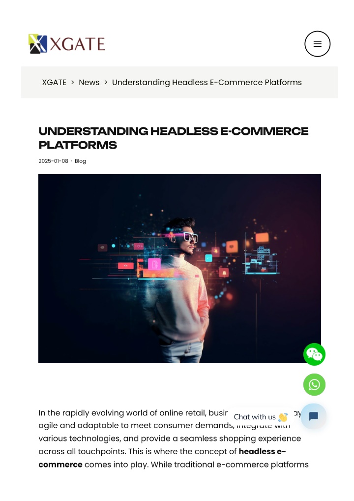 xgate news understanding headless e commerce