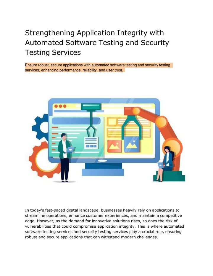 strengthening application integrity with