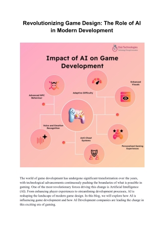 revolutionizing game design the role