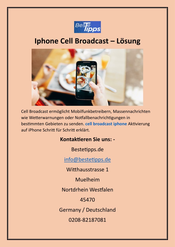 iphone cell broadcast l sung