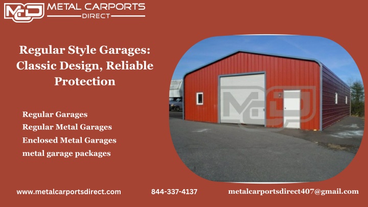 regular style garages classic design reliable