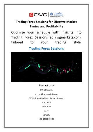 Trading Forex Sessions for Effective Market Timing and Profitability