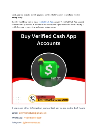 Cash App is a popular mobile payment service