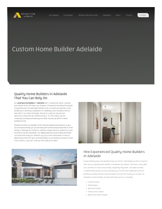 Home Builders Adelaide