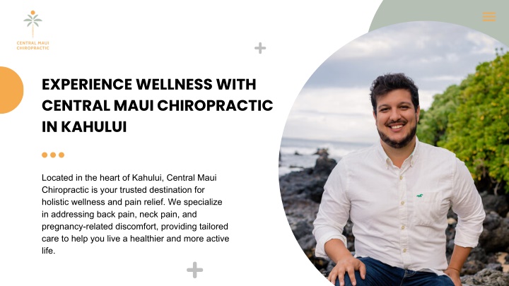 experience wellness with central maui