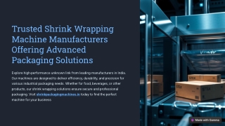 Trusted-Shrink-Wrapping-Machine-Manufacturers-Offering-Advanced-Packaging-Solutions