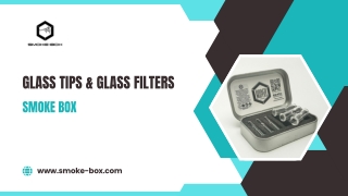 Glass Tips & Glass Filters